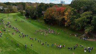 2023 ECC Boys Cross-Country Championship from the air