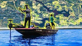 The Bass Boat is Back Full Send on Lake Naconiche Cabin Retreat *TOPWATER FRENZY*