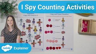 I Spy Counting Activities