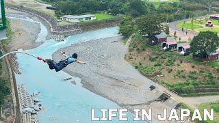 Vlog Daily life in Japan First time trying bungee The scariest experience of my life