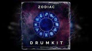 FREE ZODIAC - DRUM KIT  Travis Scott Drake The Weeknd 6lack  Free Trap Drum Kit 2024