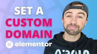 Elementor Cloud Domain Set a Custom Domain