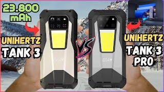 Unihertz Tank 3 vs Unihertz Tank 3 Pro  Comparativo Completo & Preço