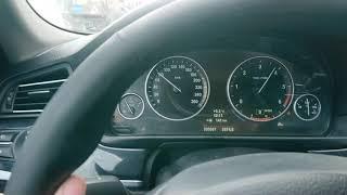 BMW 520d F10. DPF EGR OFF. Test drive