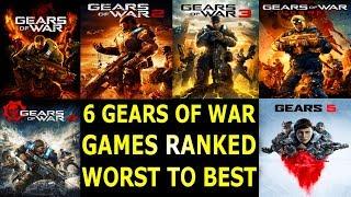 6 Gears of War Games Ranked From Worst to Best