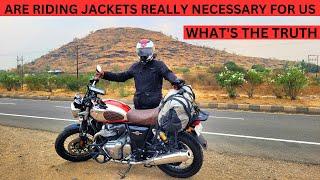 ARE RIDING JACKETS REALLY NECESSARY  DONT LET PEOPLE FOOL YOU  ROYAL ENFIELD NIRVIK 