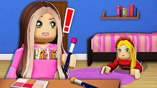 WEIRD FAN Became My SISTER.. I Caught Her SPYING On Me Roblox Bloxburg