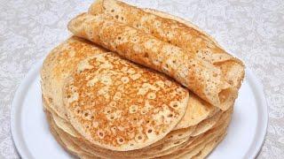 Простой рецепт дрожжевых блинов.Yeast pancakes