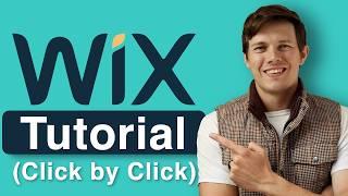 Create A Professional Website Easily - Wix Tutorial 2024 Click by Click Website Design