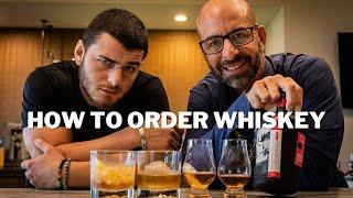 How to properly drink whiskey