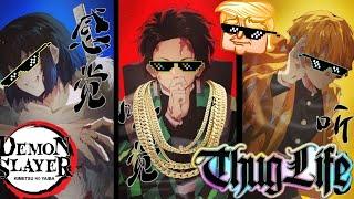 Demon Slayer Thug Life Hindi  Demon Slayer Funny Scenes Hindi  Tanjiro Scenes Hindi  YTTRENDS