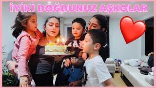 KIZLARA SÜRPRİZ YAPTIM YORUMLAR VE CEVAPLAR EVİM ŞENLENDİ  AKŞAM YEMEK MENÜSÜ