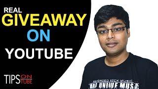 How To Make Giveaways On Youtube Hindi 2019