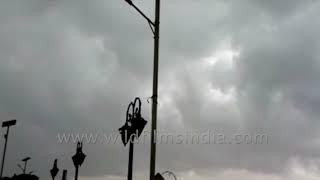 Heavy rain and storm in Gujarat  Cyclone Vayu Alert