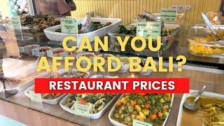 Restaurant Prices in Bali  Can you afford Bali to holiday in Bali  Vacation Prices in Bali
