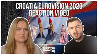 Croatia  Eurovision 2023 Reaction  Let 3 - Mama ŠČ  Eurovision Hub