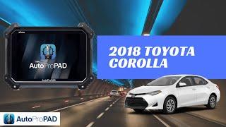 Programming a smart key to a 2018 Toyota Corolla  AutoProPAD