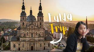 Day trip to Fulda  Travelling by Train in Germany  Walk around in the City