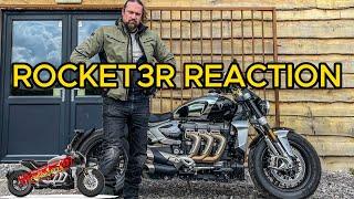 Triumph Rocket 3 R first RIDE reaction  review