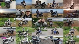 YAMAHA YBR125  Фотозарисовка на память  Кольщик наколи мне клапана