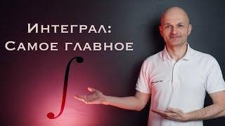 Интеграл Азы интегрирования. Высшая математика