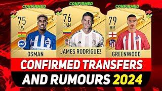 NEW CONFIRMED TRANSFERS & RUMOURS  ft. JAMES RODRÍGUEZ GREENWOOD IBRAHIM OSMAN...etc