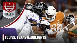 TCU Horned Frogs vs. Texas Longhorns  Full Game Highlights