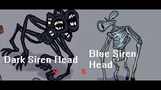 Dark Siren Head VS Blue Siren Head