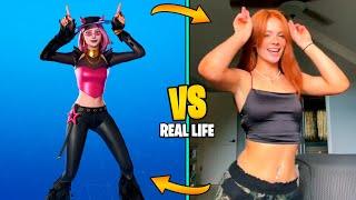 ALL 200 FORTNITE ICON SERIES DANCES IN REAL LIFE