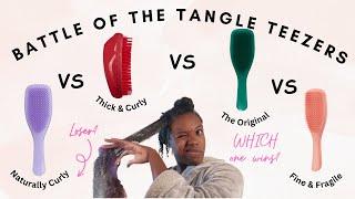 Which Tangle Teezer Should You Get? 4BA Natural Hair Naturally CurlyThin & FragileThick & Curly
