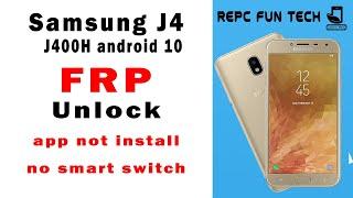 samsung j4 frp bypass  sm-j400f android 10 google account bypass  without pc  no app installing