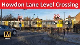 Howdon Lane Level Crossing - Tyne & Wear Metro - Wallsend North Tyneside