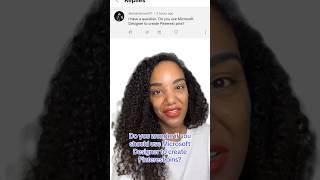 Can you CREATE PINS with AI like Microsoft Designer? #PinterestMarketing #PinterestTips #Pinterest