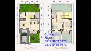 The riscon hills 2 rumah cluster modern