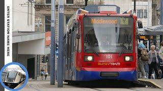 Trams in Sheffield  Supertram