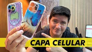 Capa Celular - Personalização com Impressão jato de tinta