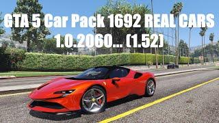 GTA 5 Car Pack 1692 REAL CARS + 11 Traffics