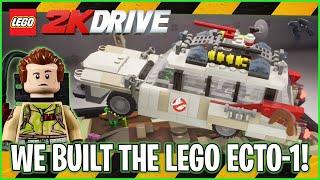 We built the Ghostbusters Ecto-1 in LEGO 2K Drive