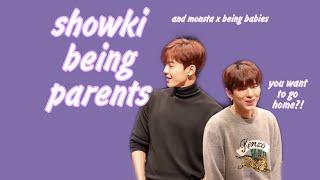 showki being parents