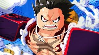 A One Piece Game Roblox Becoming GEAR 4 LUFFY In One Video...