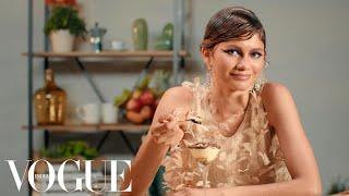 Challengers Zendaya Answers Your DMs and Eats Italian Food  Vogue India