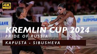 PASODOBLE  Kapusta - Sibusheva  Final  Amateur Latin  Kremlin Cup 2024  4K