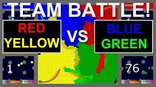 Team Battle - Ep 25 - Red and Yellow VS Blue and Green