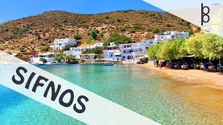 Sifnos Island Greece 4K  Beach and Hike
