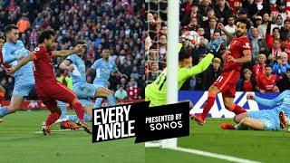 Every angle of Mo Salahs stunning solo goal against Manchester City