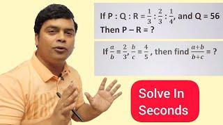 Ratio & Proportion Tricks  Maths Trick  imran sir maths