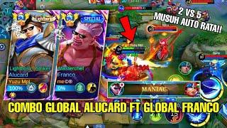 ALUCARD NEW BUFF 2 VS 5 GLOBAL ALUCARD FT TOP GLOBAL FRANCO  MLBB