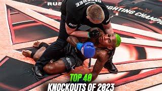 Top 40 Knockouts of 2023 #2  MMA Boxing & Kickboxing KOs