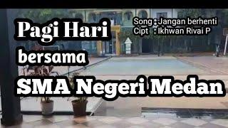 Intip SMAN 3 Medan di Pagi Hari