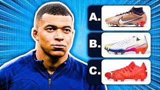 GUESS THE BOOTS OF EACH FOOTBALL PLAYER  FOOTBALL QUIZ 2022